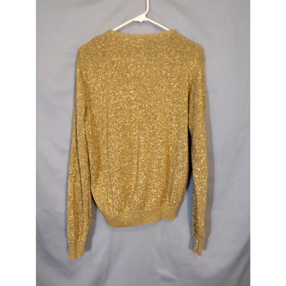 Bentley Vintage Gold Cardigan Sweater - Picture 5 of 6